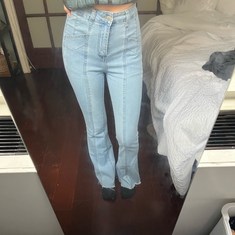 Shein flare jeans